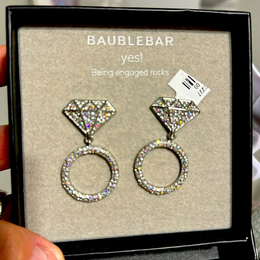 Bauble Bar Engagement Earrings